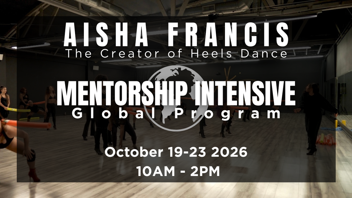 Mentorship Intensive | OCTOBER 2026